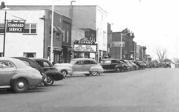 Durand Theatre - Old Photo (newer photo)
